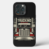 Personalised Trucking 18 Wheeler BIG RIG Trucker