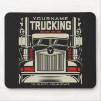 Personalised Trucking 18 Wheeler BIG RIG Trucker 