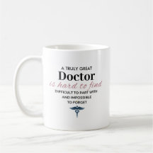 Personalised Truly Great Doctor Appreciation Quote