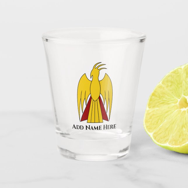 Personalised TSDS Arisdale  Shot Glass (Front)