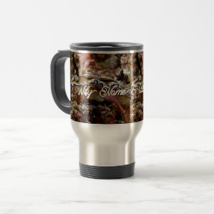 Personalised  Tumbler With Handle, Lid, and Straw Travel Mug