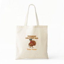 Personalised Turkey Delivery Bag Thanksgiving Tote