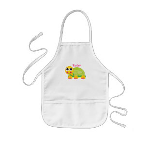 Personalised Turtle Apron for Kids
