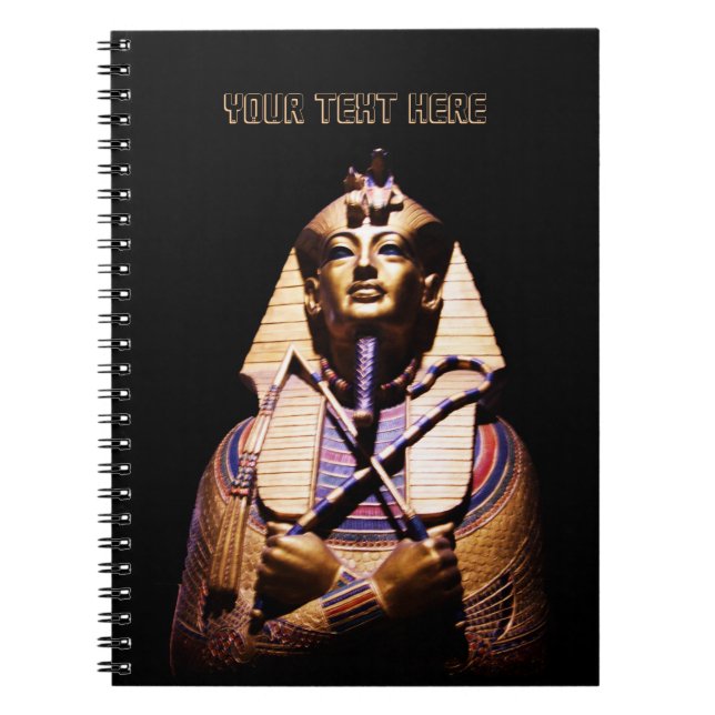 Personalised Tutankhamun Notebook (Front)