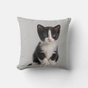 Personalised Tuxedo Kitten Cushion