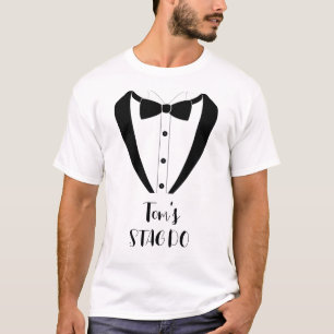 Personalised Tuxedo STAGDO  T-Shirt