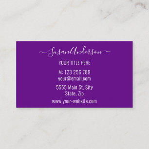 Personalised Two Colours Your Design Business Card