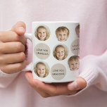 Personalised Two-Photo Face | I Love You Grandma Coffee Mug<br><div class="desc">Delight Grandma with this personalised two-photo mug! Featuring "I Love You Grandma" text and space for two precious photos, it’s the perfect gift for Mother’s Day, birthdays, or any occasion to celebrate your love. Whether she enjoys coffee, tea, or hot cocoa, this mug will make every sip extra special. Customise...</div>