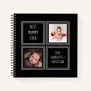 Personalised Two Photo Template One of a Kind Notebook