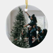 Personalised Two Sided Family Christmas Photo