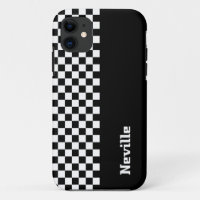 Personalised Two-Tone Checkerboard