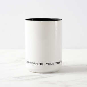 Personalised Two-Tone coffee mug