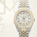 Personalised Two-Tone Couple’s Heartline Watch<br><div class="desc">Personalised Two-Tone Couple’s Watch with Heartline Initials – Custom Names & Wedding Date – Elegant Anniversary, Bridal, Eid, Holiday & Family Gift. Celebrate time, love, and connection. This Personalised Two-Tone Couple’s Watch beautifully blends luxury and meaning. Featuring a heartline linking two initials, customisable names, and a special date, this timeless...</div>