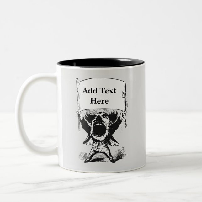 Personalised Two-Tone Mug (Left)