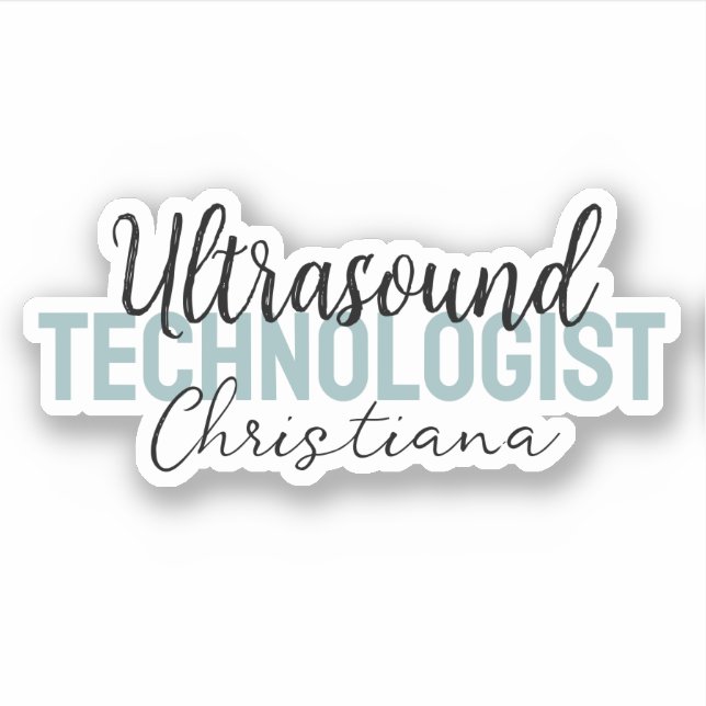 Personalised Ultrasound Technologist  (Front)
