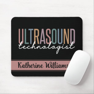 Personalised Ultrasound Technologist Gifts Mouse Pad