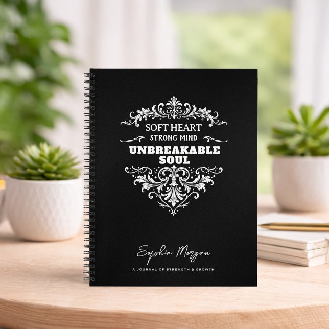 Personalised Unbreakable Soul Spiral Notebook (Creator Uploaded)