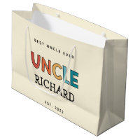 Personalised Uncle Retro Best Uncle Ever Cute