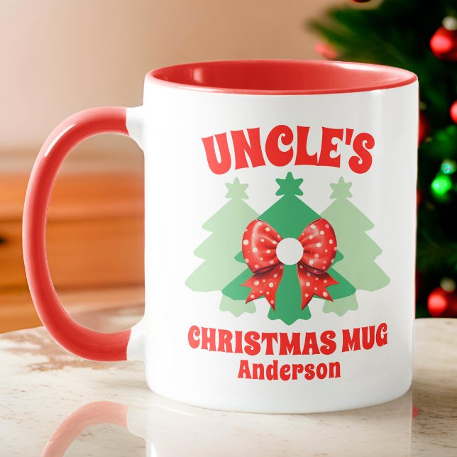 Personalised Uncle's Christmas Mug (Creator Uploaded)