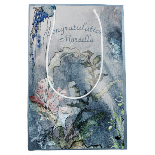Personalised Under the Sea Coastal Medium Gift Bag