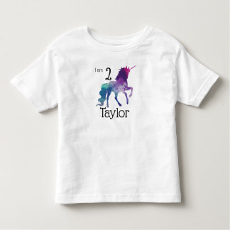 Personalised Unicorn Birthday Top
