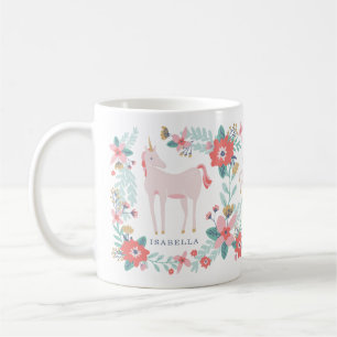 Personalised Unicorn Fields Mug