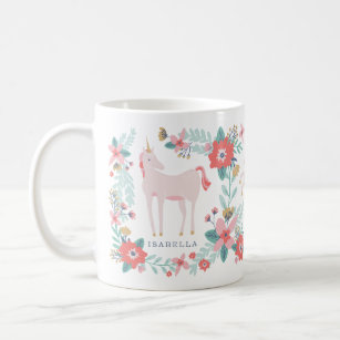 Personalised Unicorn Fields Mug