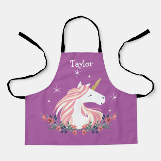 Personalised Unicorn Kids Apron