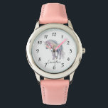 Personalised Unicorn Kid's Watch<br><div class="desc">A magical watercolor unicorn kid's watch. Perfect for back to school,  birthday or Christmas gift.</div>