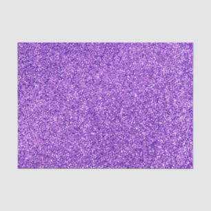 Personalised Unicorn Purple Glitter Tissue Paper
