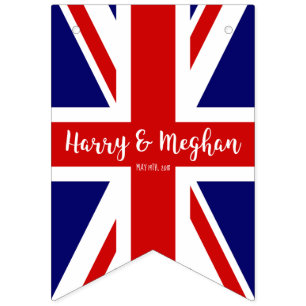 Personalised Union Jack   Royal Wedding Bunting