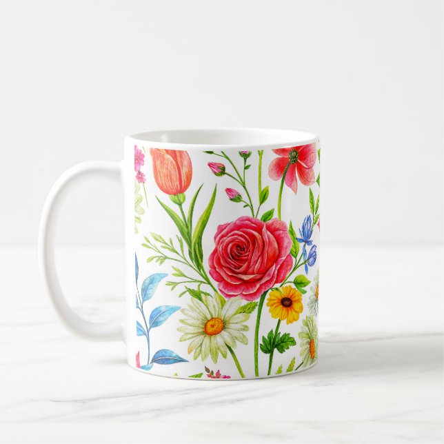 Personalised – Unique Gift Idea for Birthday  Coffee Mug (Left)