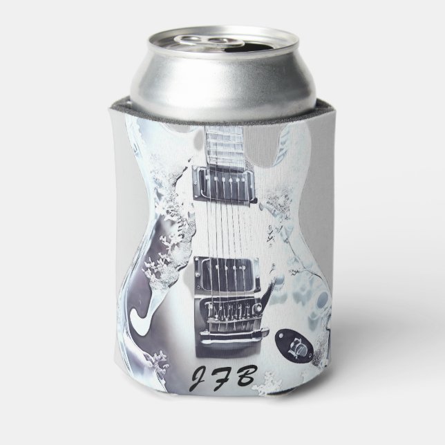 Personalised Unique Guitar Can Cooler (Can Back)