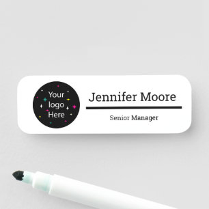 Personalised & Unique Name, Logo and title Name Tag