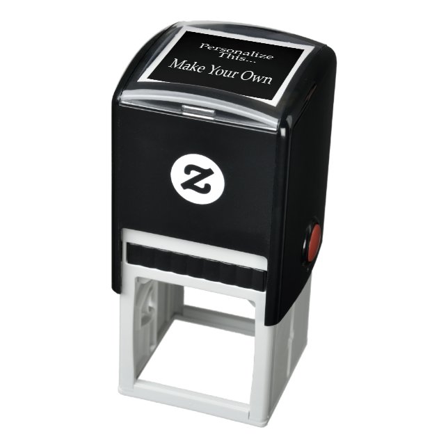 Personalised unique one of a kind self-inking stamp (Product)