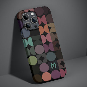 Personalised Unique Retro Geometric Art Pattern iPhone 13 Pro Case