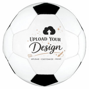 Personalised Upload Your Design Logo Soccer Ball