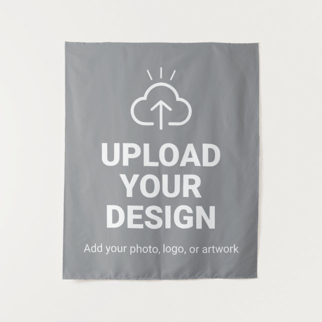 Personalised Upload Your Design Tapestry (Front)