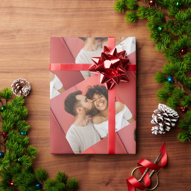 Personalised Upload Your Own Photo Custom Wrapping Paper (Holiday Gift)