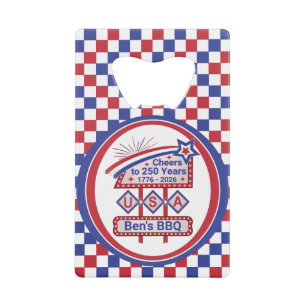 Personalised USA 250–Patriotic Retro Marquee