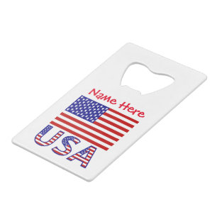 Personalised USA Flag