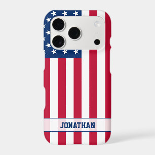 Personalised USA Flag Stars and Stripes