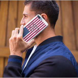 Personalised USA National Flag Soccer Graphic  iPhone 11 Pro Case