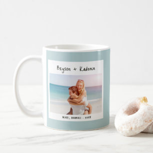 Personalised Vacation Photo Memory Keepsake Coffee Mug