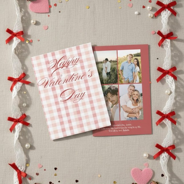 Personalised Valentine’s Day Card with Photo | Rom (Creator Uploaded)