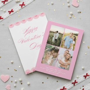 Personalised Valentine’s Day Card with Photo Rom