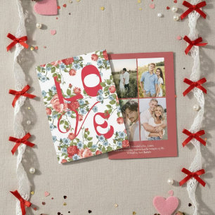 Personalised Valentine’s Day Card with Photo Rom