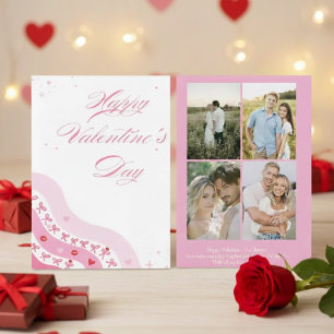 Personalised Valentine’s Day Card with Photo Rom