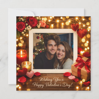 Personalised Valentine’s Day Card your Photo