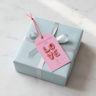 Personalised Valentine’s Day Gift Tag Cute Love